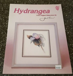 Hydrangea Janet Powers Green Apple Cross Stitch No 580 - Picture 1 of 1