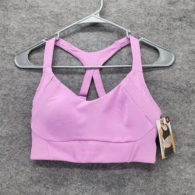 Avia Sports Bra Womens Small 4-6 Molded Racer Pink - Image 1 of 4