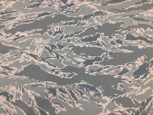 ABU Tiger Stripe Military Nylon Water Resistant Camouflage Cordura Fabric WW41 - Picture 1 of 1