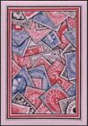 Playing Cards Single Card Old Antique Square Corner Non Rev WORLD POSTAGE STAMPS