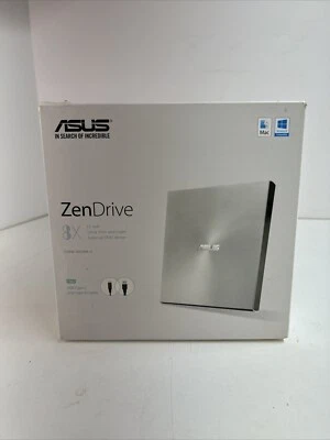 Asus Zendrive Silver 13mm External 8x Dvd/ Burner Drive +/-rw with M-disc - Image 1 of 4