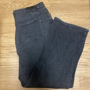 Lauren Jeans Co. Ralph Lauren. Black 18 W Jeans. - Picture 1 of 7