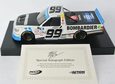 Autographed Tundra Nascar Pickup Truck #99 - Ben Rhodes 2021 Champion - 1 24 OVP - Bild 1 von 4