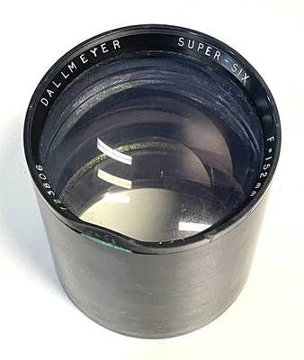 Vintage Dallmeyer Super - Six 152mm F/1.9 Camera Lens - Image 1 of 4