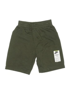 Nike Girls Green Athletic Shorts 7 - Picture 1 of 2