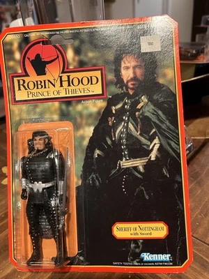 Sheriff de Nottingham Robin Hood Príncipe de los Ladrones 1991 Kenner NUEVO SELLADO MOSC Foto 1 de 2