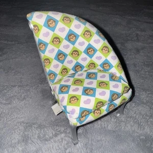 Mattel 2005 Barbie Furniture Fashion Fever Go Bananas Fashion Doll Monkey Chair - Picture 1 of 6