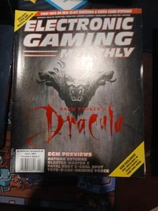 Electronic Gaming Monthly EGM 45 April 1993 Bram Stoker's Dracula Great Shape - Picture 1 of 2