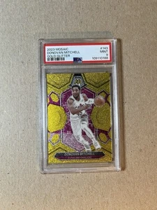 Donovan Mitchell 2023 Mosaico Oro Brillo SSP 3/5 PSA 9 COMO NUEVO - Imagen 1 de 6