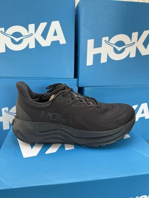 Hoka one one men's arahi 8 wide 2E black - Image 1 of 4