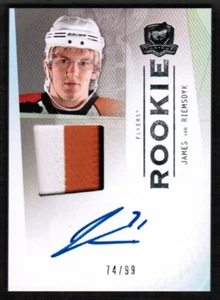 2009 10 Ud cubierta superior The Cup James Van Riemsdyk novato RC 74/99 3 colores - Imagen 1 de 2