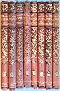 8 Bände Cassells Zyklopädie der Mechanik Werkstattbücher Paul N. Hasluck - Bild 1 von 10