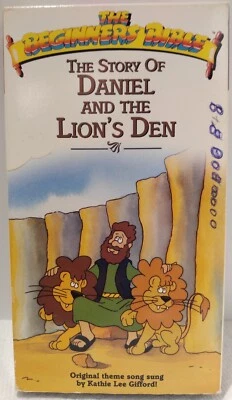 The Beginner's Bible - The Story Of Daniel And The Lions Den - VHS Video Tape - Image 1 of 3