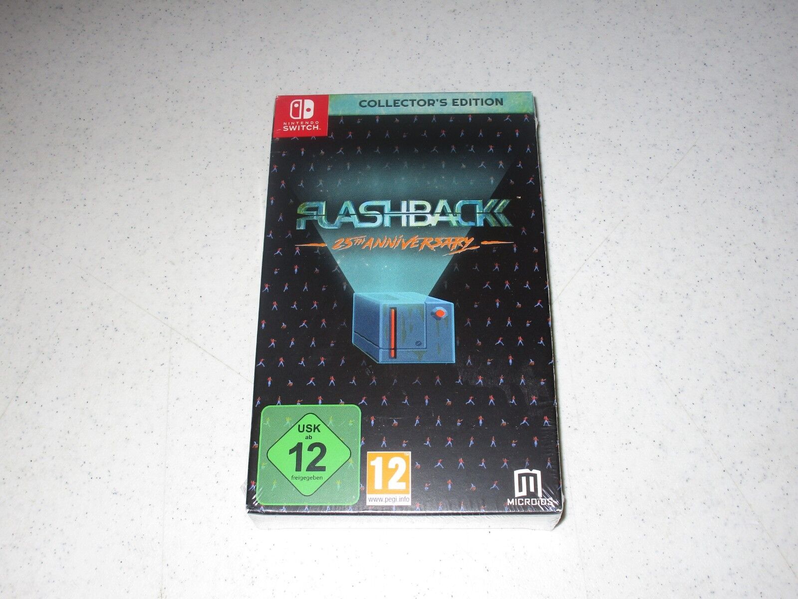 Flashback 25th Anniversary Collector's Edition Nintendo Switch Import Sealed