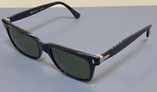 PERSOL RATTI 93 - 1847 Meflecto Vintage Sunglasses made in Italy Green Gray used