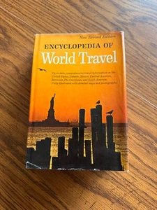 Encyclopedia of WORLD TRAVEL VOL 1 Hardcover book 1961, 1967 Doubleday & Cooley - Picture 1 of 5