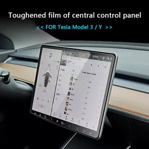 Tempered Glass Car GPS Touch Screen Protector for Tesla Model 3/Y (HD) - Picture 1 of 9