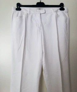 Tom Tailor Damen Sommer Hose Größe 40 stretch Baumwolle weiß - Bild 1 von 12