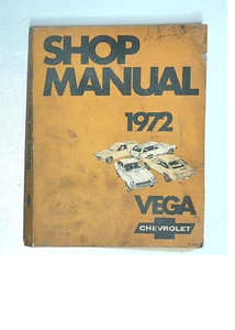1972 Chevy Chevrolet Vega Factory Service Repair Manual - Picture 1 of 6