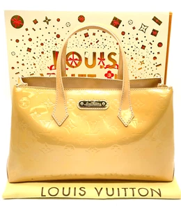 Auth Louis Vuitton Monogram Vernis WilShire PM M91642 Hand Bag W/Box NS050851 - Picture 1 of 24
