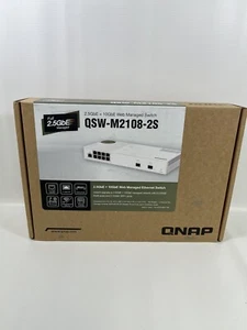 QNAP QSW-M2108-2S - Managed - L2 - 2.5G Ethernet (100/1000/2500) - Vollduplex - Picture 1 of 2
