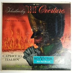 Arthur Fiedler Boston Pops Tchaikovsky 1812 Overture LP Vinyl  LM 1134 - Picture 1 of 19