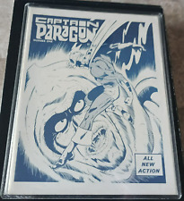 Rare Fanzine 1972 CAPTAIN PARAGON #1 kyl Bill Black later ac comics