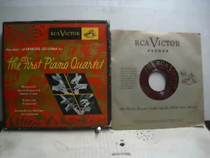 Lecuona Piano Works, First Piano Quartet *RCA Victor WCO 41 (3) 45 rpm mono - Imagen 1 de 1