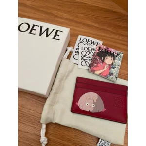 LOEWE x Ghibli Spirited Away Bounezumi Card Holder Wallet Leather Japan NEW - Picture 1 of 1