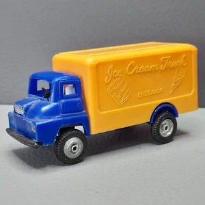 Vintage Ford Thames Trader Ice Cream Truck Endeavour Plastic Model Imcotel - Picture 1 of 15