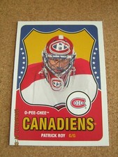 2010 11 OPC O Pee Chee Retro #594 Patrick Roy Marquee Legend Canadiens ZH3