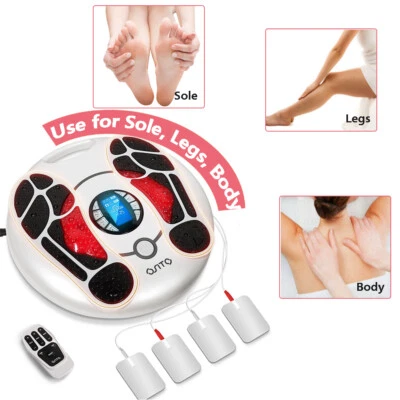 OSITO Foot Circulation Massager Booster TENS EMS Pulse Leg Neuropathy Pain Relif - image 1 of 4