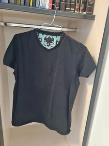 Pierre Cardin Men's T-Shirt Size Medium Black Color - Picture 1 of 7