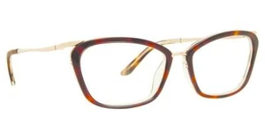 NEW Badgley Mischka Elyse Eyeglasses Tortoise 100% AUTHENTIC - Picture 1 of 1