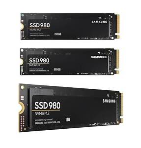 Samsung interne SSD Festplatte 980 NVMe 250GB 500GB 1TB PCIe 3.0 x 4 M.2 2280