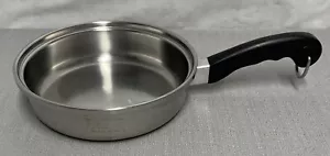 Saladmaster 9" Skillet Fry Pan 18-8 Tri Clad Stainless Steel NO LID **READ DESC* - Picture 1 of 11