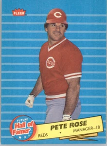 1986 Fleer Baseball "Future Hall of Famers" Insert Cards - Picture 1 of 13
