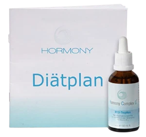 HORMONY Complex G® B12 Tropfen Stoffwechselkur B 12 + Diätplan 21 Tage Kur NEU