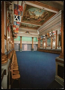 St. Patricks Hall Dublin Castle Ireland John Hinde Postcard - Picture 1 of 2
