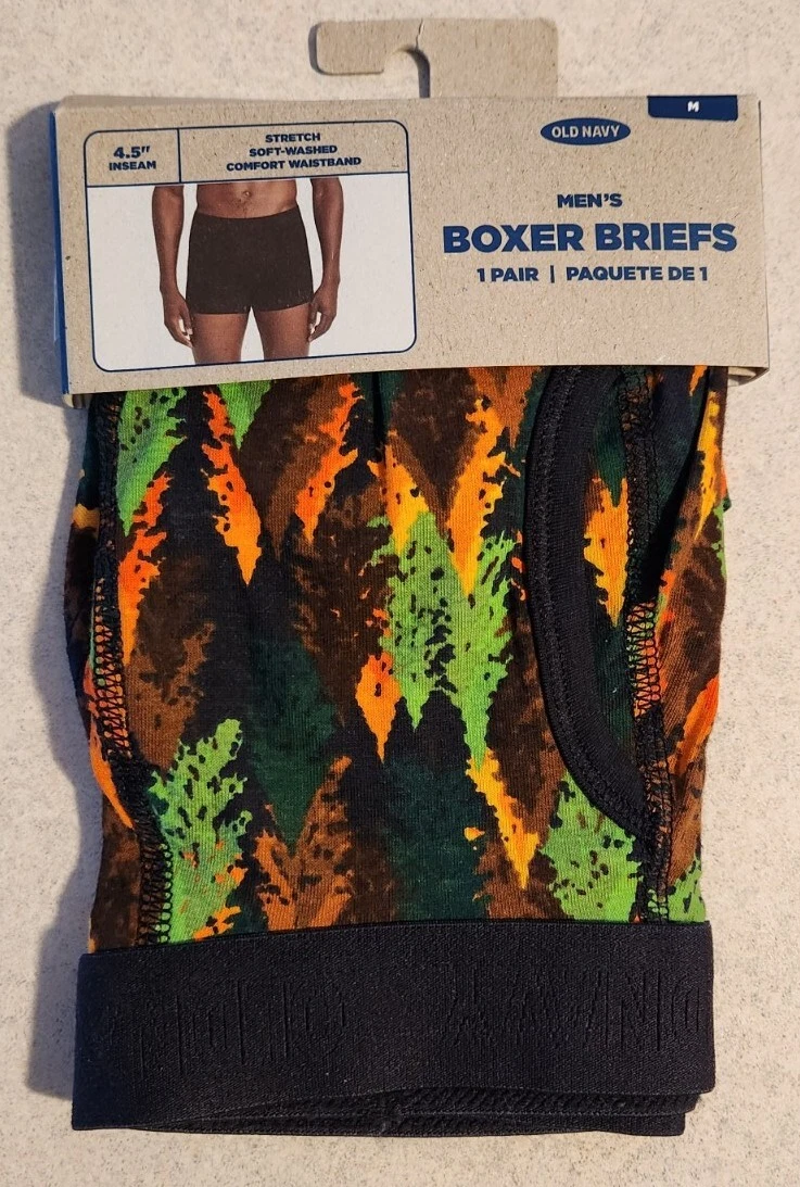 Men's Happy Camper Boxer Briefs - Retro Camping Dog Print, No Ride-Up, Super Comfortable