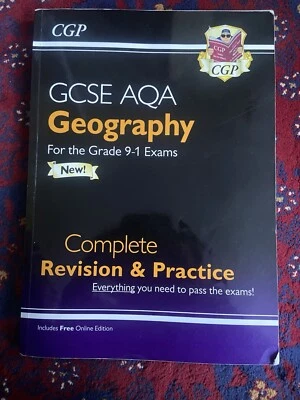 CGP GCSE 9-1 AQA Geography Complete Revision &Practice Guide With Online Edition - Image 1 of 2