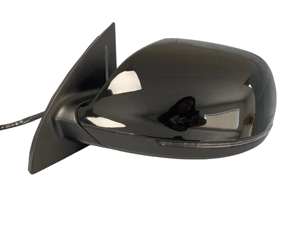 Espejo retrovisor lateral izquierdo #124 negro asistente de carril para Audi Q7 2010 2011 2012-2015 Foto 1 de 4