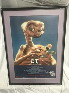 Vintage ET Embossed Pepsi Poster Professionally Framed 3D Extra Terrestrial 1988 - Picture 1 of 11