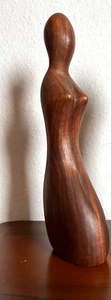 Holzskulptur,Kunstwerk Holz Frau - Bild 1 von 6