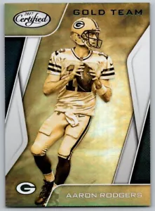 Aaron Rodgers 2017 Panini Gold Team #GT-AR - Imagen 1 de 2