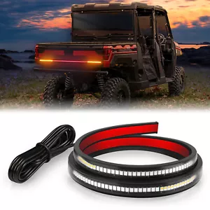 Waterproof 30" UTV LED Tail Light Strip Amber Turn Signals Red Brake Running USA - Picture 1 of 24