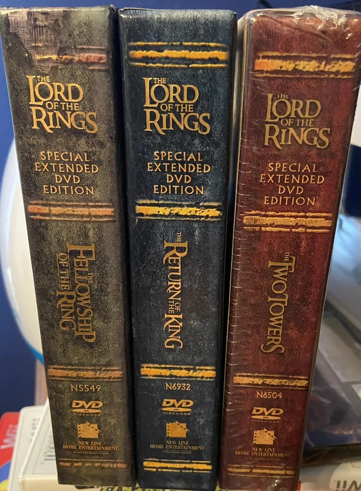 The Lord of the Rings Trilogy Special Extended Film Edition 12-Dvd Set Excellent - Image 1 of 1