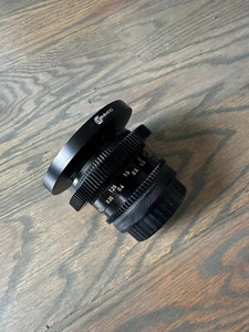 Canon FD SSC 35mm f2.0 (Concave) Cine-modded with EF mount - declicked aperture - Picture 1 of 3