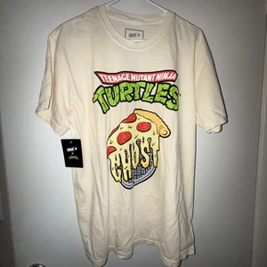RAR! GHOST LIFESTYLE ENERGY TMNT PIZZA CREME V2 T-SHIRT GRÖSSE - LARGE - Bild 1 von 4