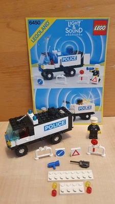 Lego Light & Sound - 6450 - Polizeiauto / Mobile Police Truck - KOMPLETT + OBA - Bild 1 von 4
